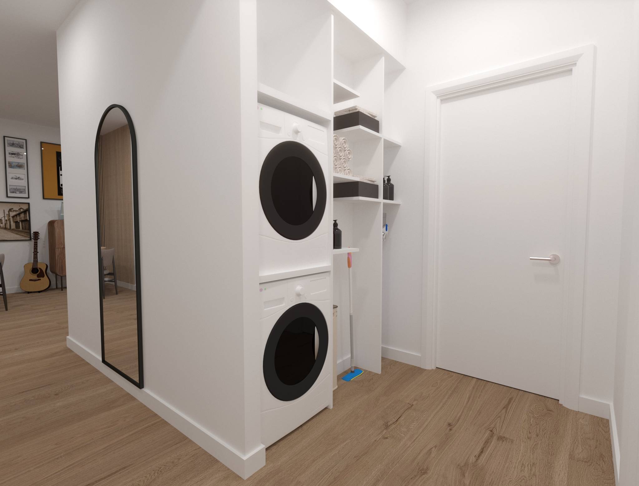Laundry interior
