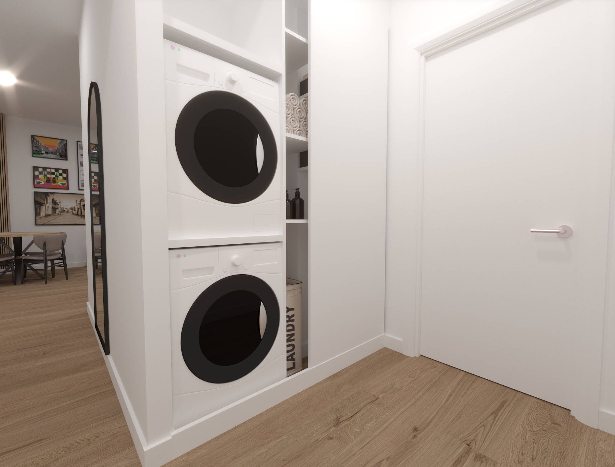 Laundry interior